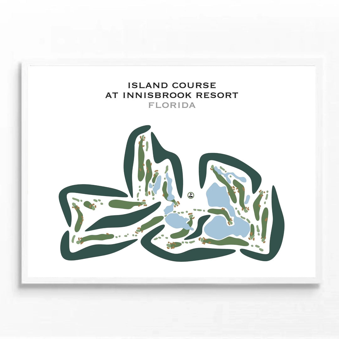 Island Course at Innisbrook Resort, Florida - Printed Golf Courses