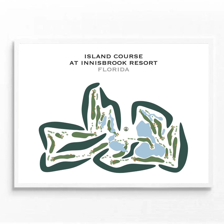 Island Course at Innisbrook Resort, Florida - Printed Golf Courses