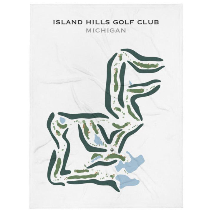 Island Hills Golf Club, Michigan - Golf Course Prints