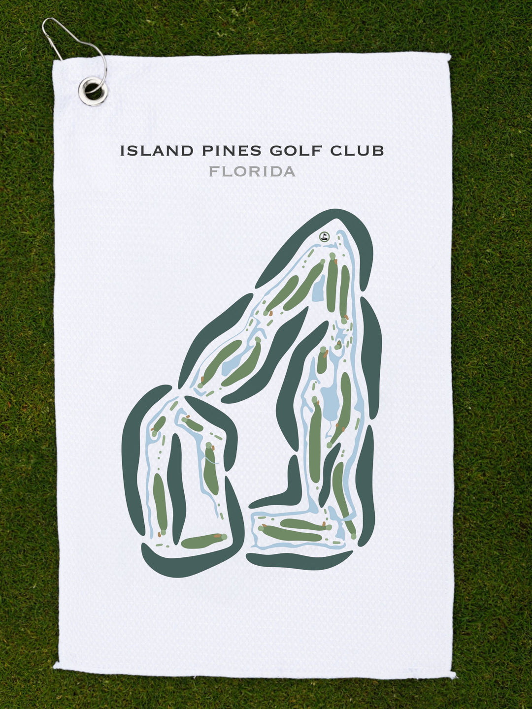 Island Pines Golf Club, Florida - Printed Golf Courses