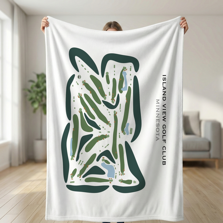 Island View Golf Club, Minnesota - Printed Golf Courses