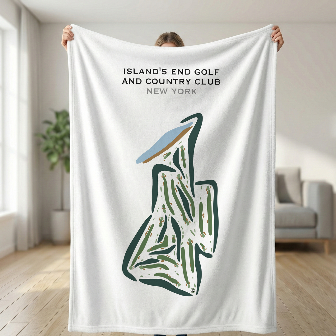 Island's End Golf & Country Club, New York - Printed Golf Courses