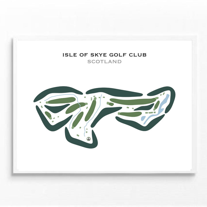 Isle Of Skye Golf Club, Scotland - Printed Golf Courses