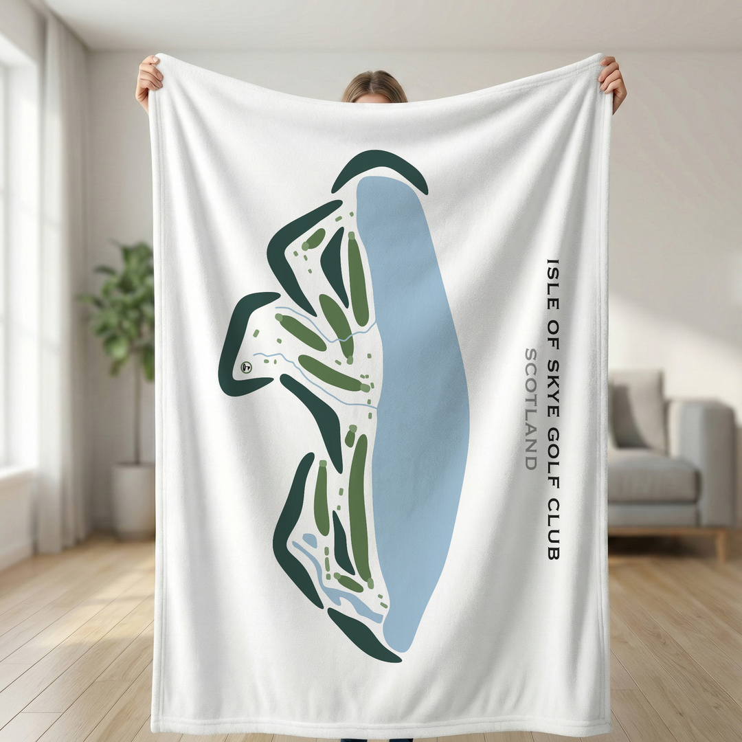 Isle Of Skye Golf Club, Scotland - Printed Golf Courses