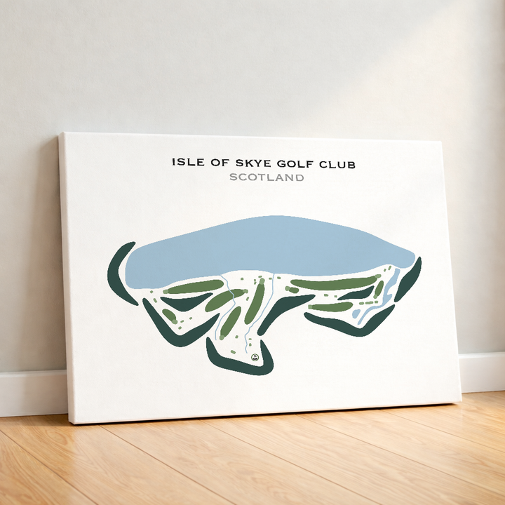 Isle Of Skye Golf Club, Scotland - Printed Golf Courses