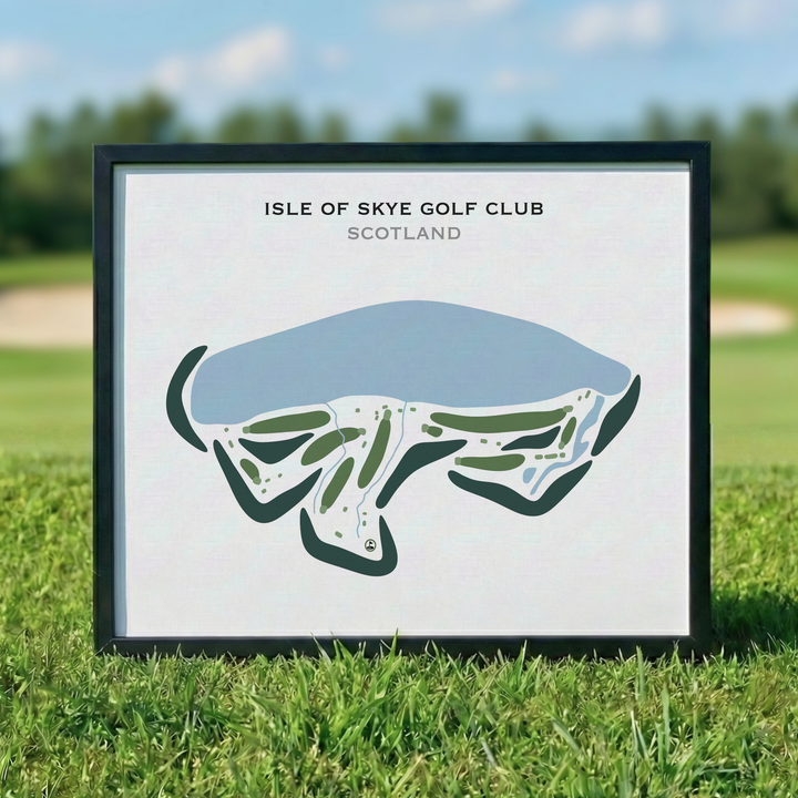 Isle Of Skye Golf Club, Scotland - Printed Golf Courses
