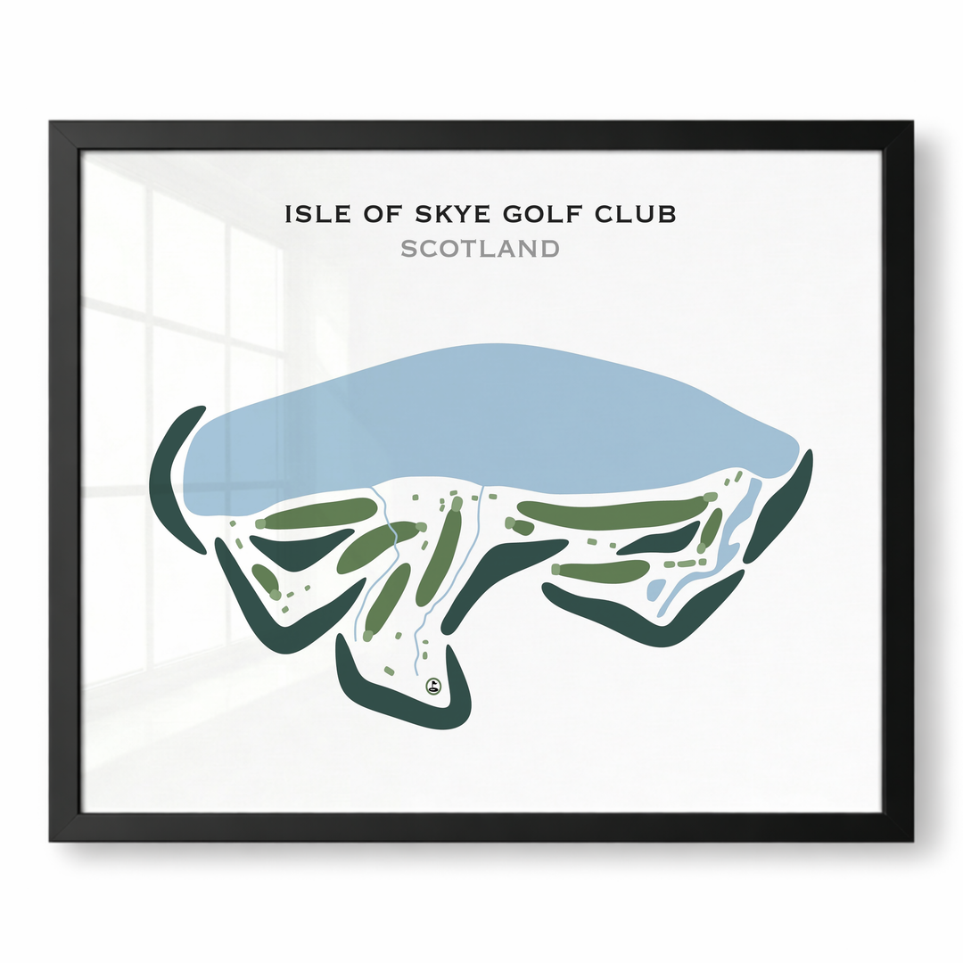 Isle Of Skye Golf Club, Scotland - Printed Golf Courses