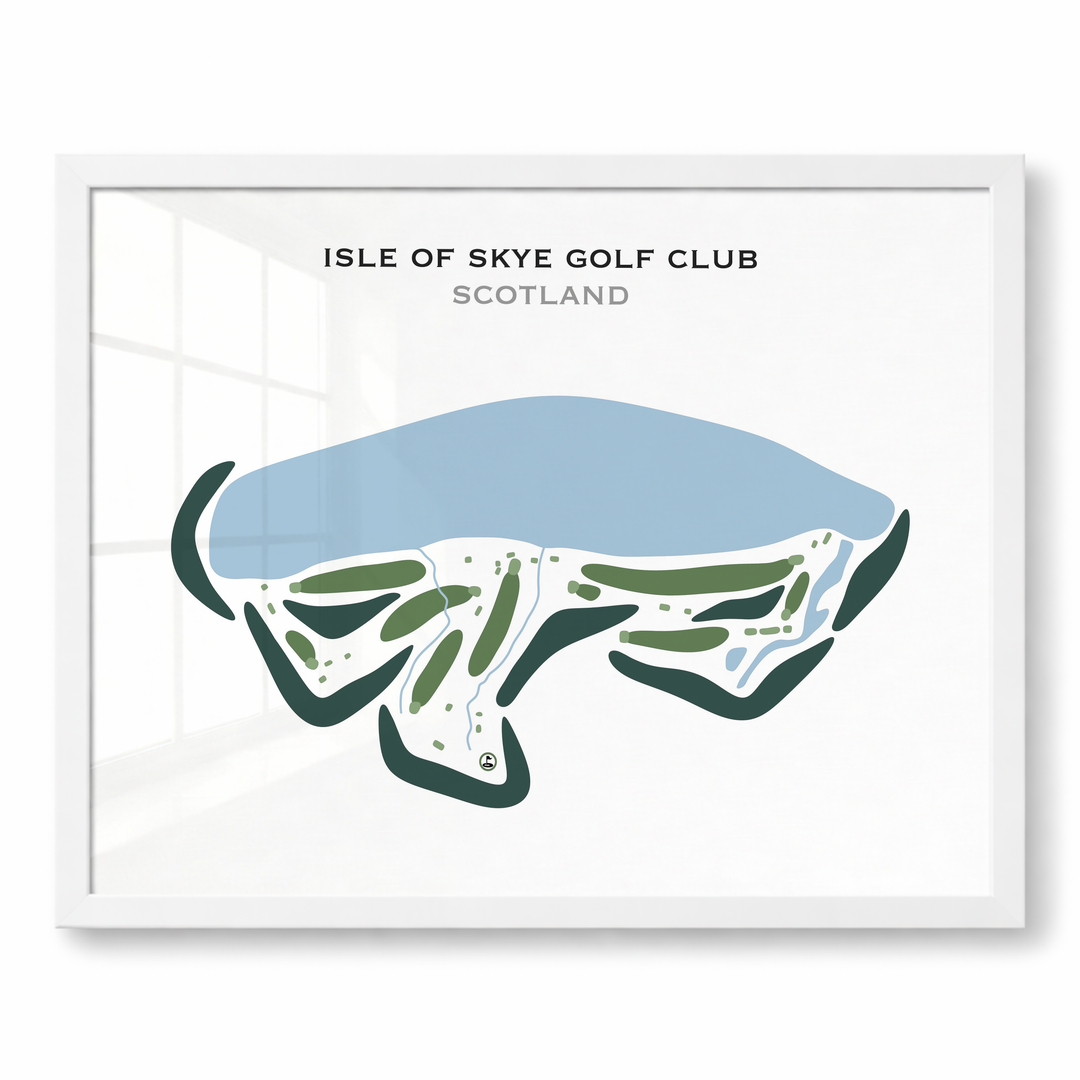 Isle Of Skye Golf Club, Scotland - Printed Golf Courses