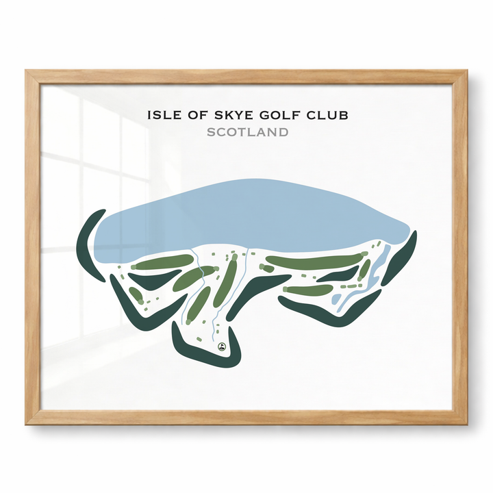 Isle Of Skye Golf Club, Scotland - Printed Golf Courses