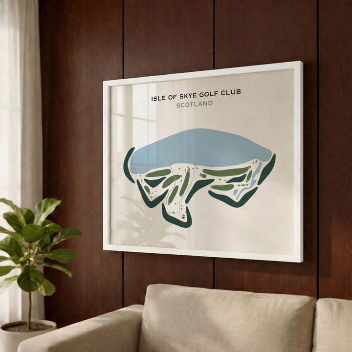 Isle Of Skye Golf Club, Scotland - Printed Golf Courses