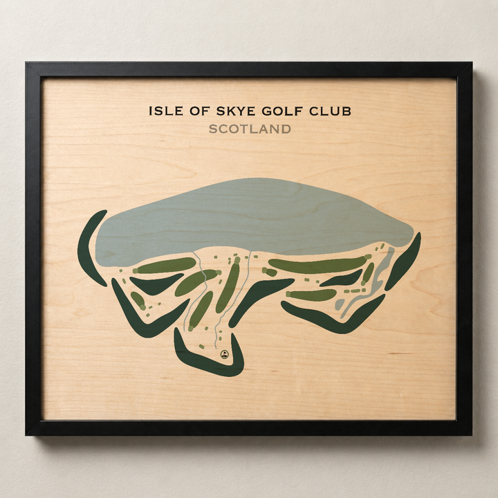 Isle Of Skye Golf Club, Scotland - Printed Golf Courses