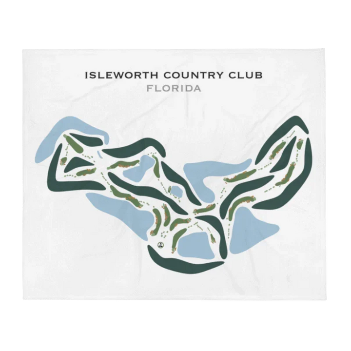 Isleworth Country Club, Florida - Printed Golf Courses
