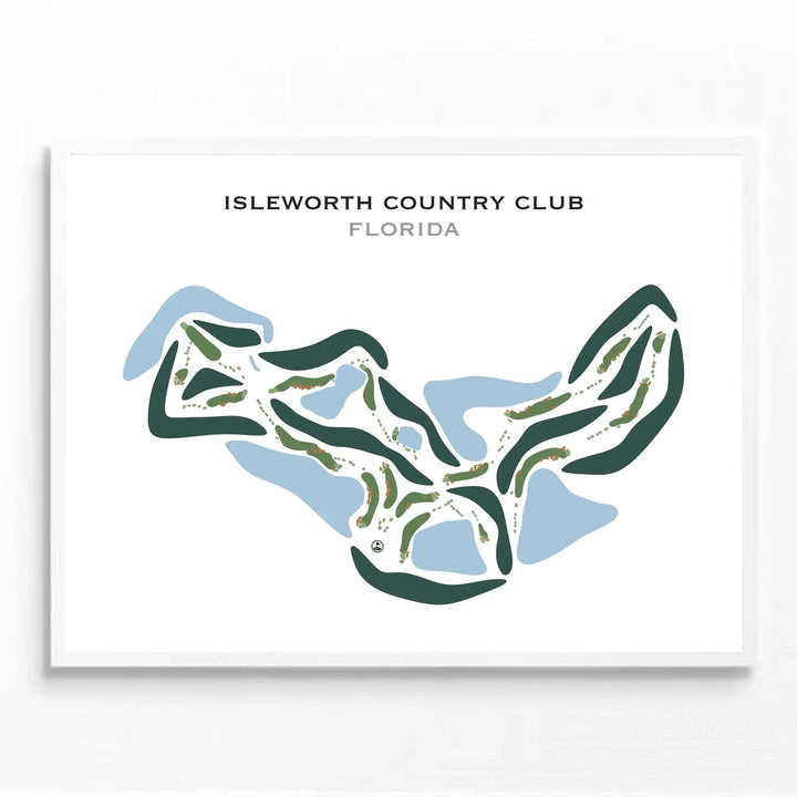 Isleworth Country Club, Florida - Printed Golf Courses