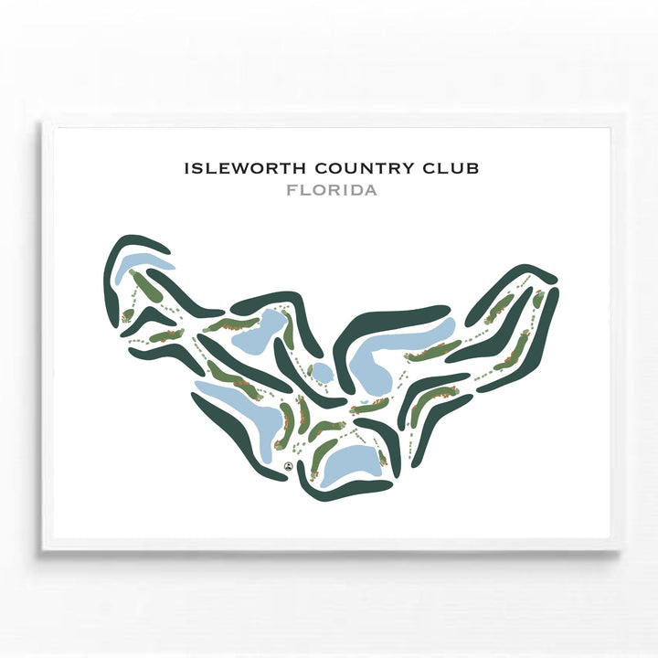 Isleworth Country Club, Florida - Printed Golf Courses