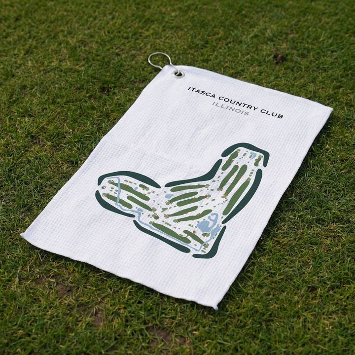 Itasca Country Club, Illinois - Printed Golf Courses