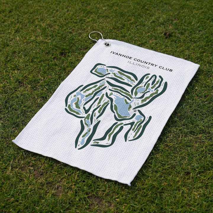 Ivanhoe Country Club, Illinois - Printed Golf Courses