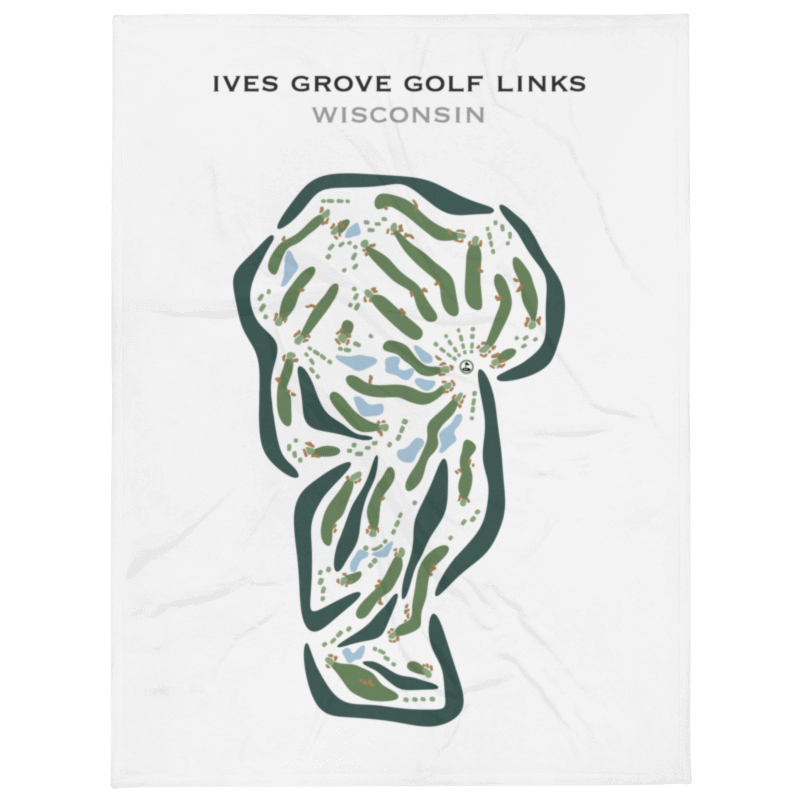 Ives Grove Golf Links, Wisconsin - Printed Golf Courses