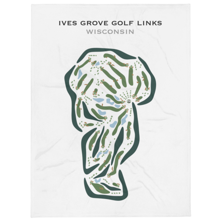 Ives Grove Golf Links, Wisconsin - Printed Golf Courses