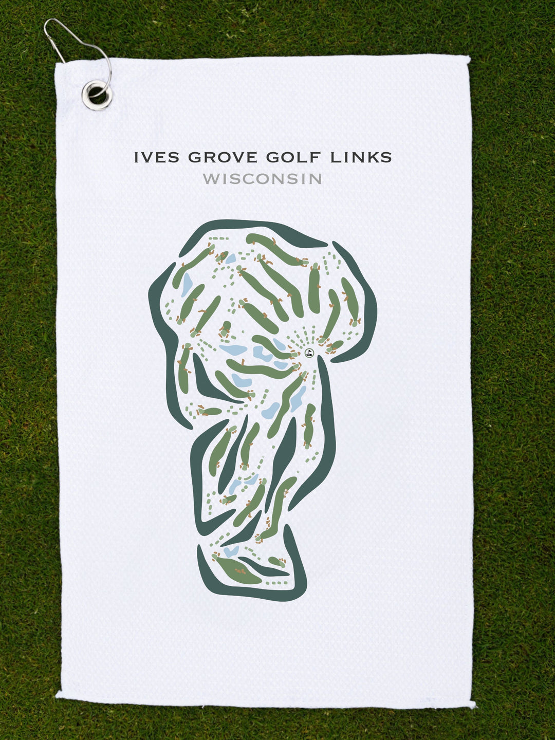 Ives Grove Golf Links, Wisconsin - Printed Golf Courses