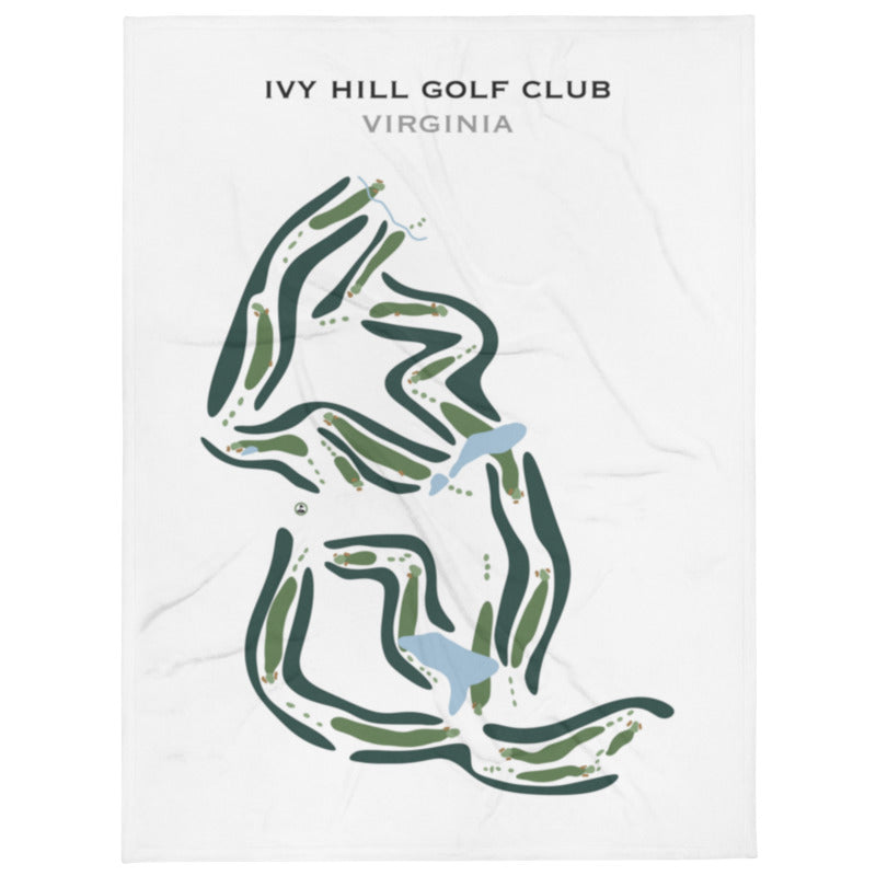 Ivy Hill Golf Club, Virginia - Printed Golf Courses