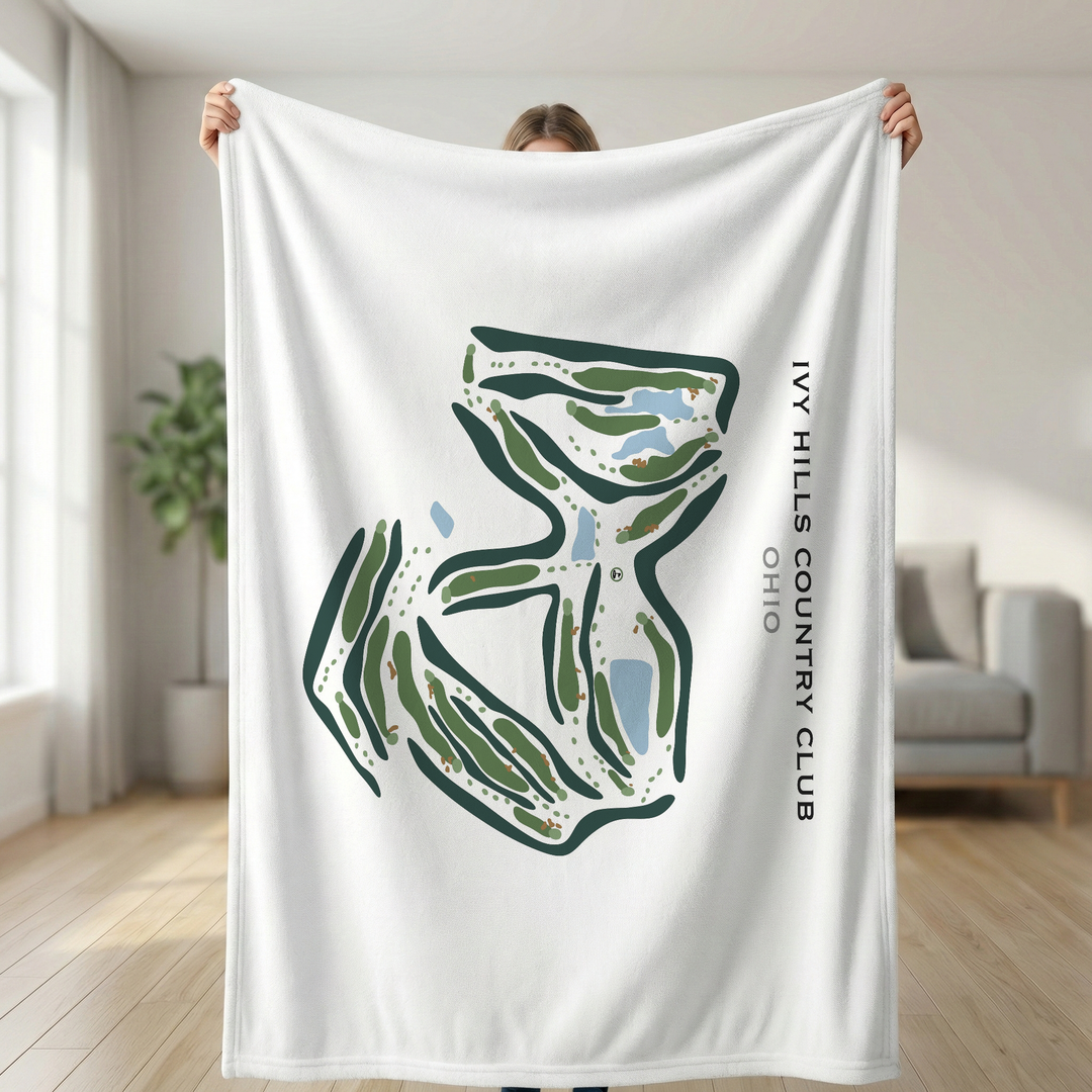 Ivy Hills Country Club, Ohio - Printed Golf Courses