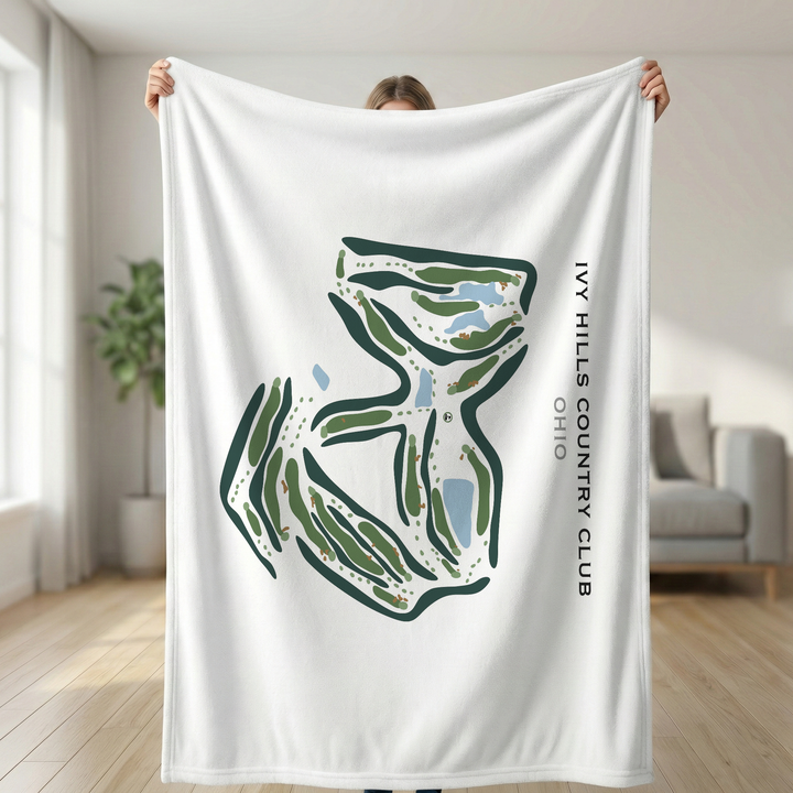 Ivy Hills Country Club, Ohio - Printed Golf Courses