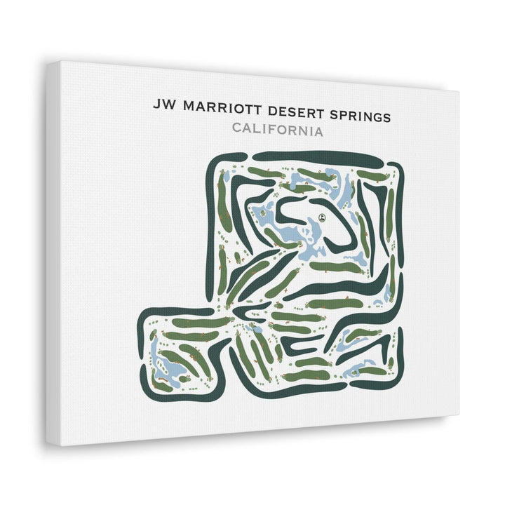 JW Marriott Desert Springs, California - Printed Golf Courses - Golf Course Prints
