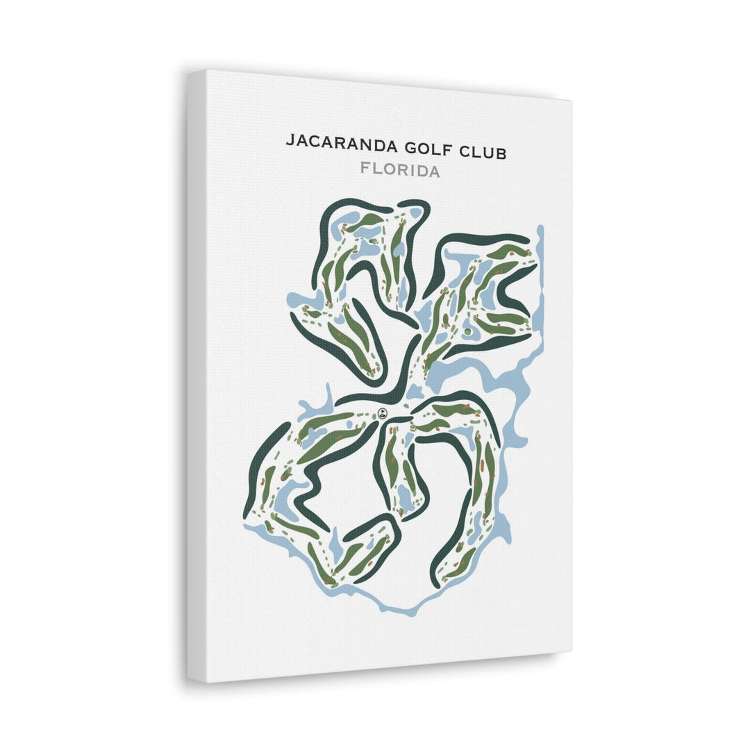 Jacaranda Golf Club, Florida - Printed Golf Courses - Golf Course Prints