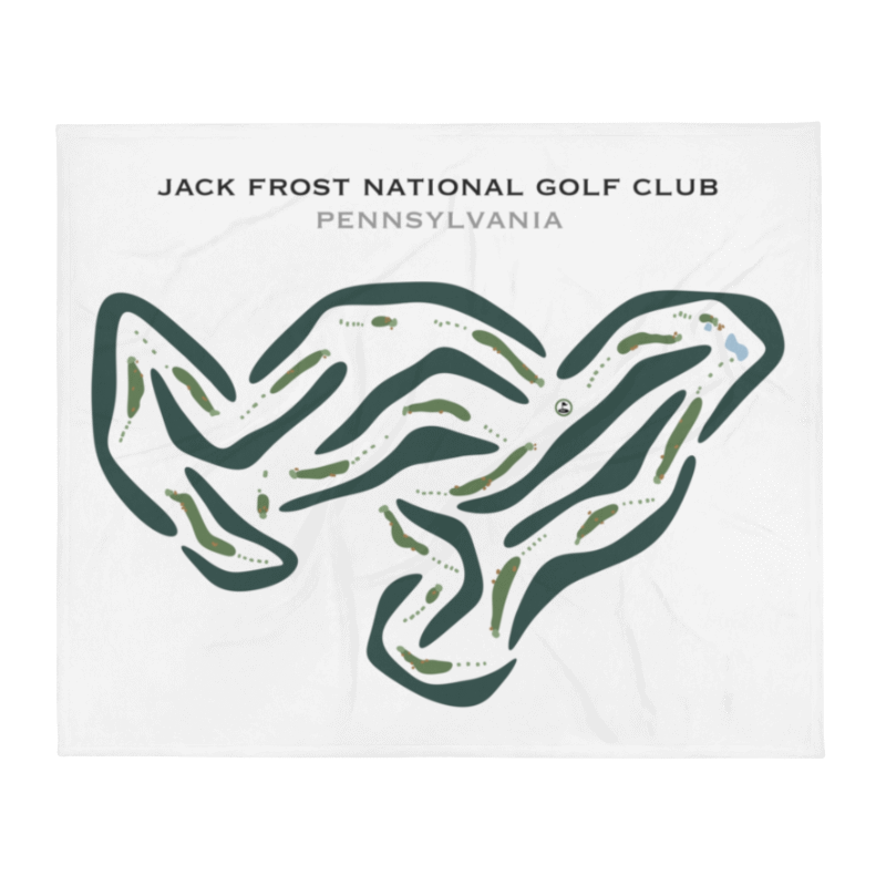 Jack Frost National Golf Club, Pennsylvania - Printed Golf Courses