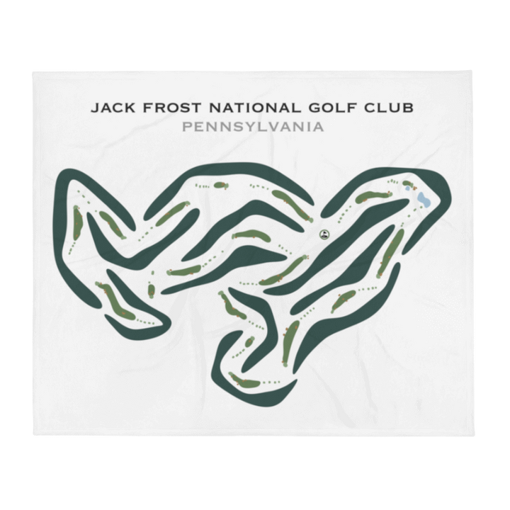 Jack Frost National Golf Club, Pennsylvania - Printed Golf Courses