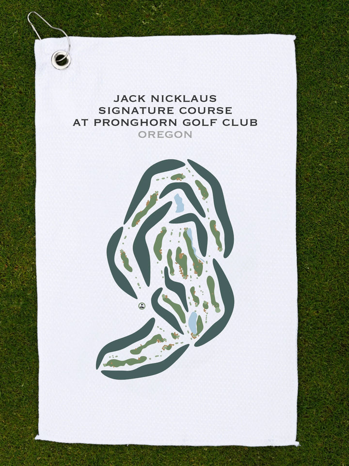 Jack Nicklaus Signature Course at Pronghorn Golf Club, Oregon - Printed Golf Courses