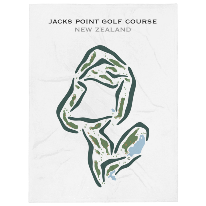 Jack's Point Golf Course, New Zealand - Printed Golf Courses