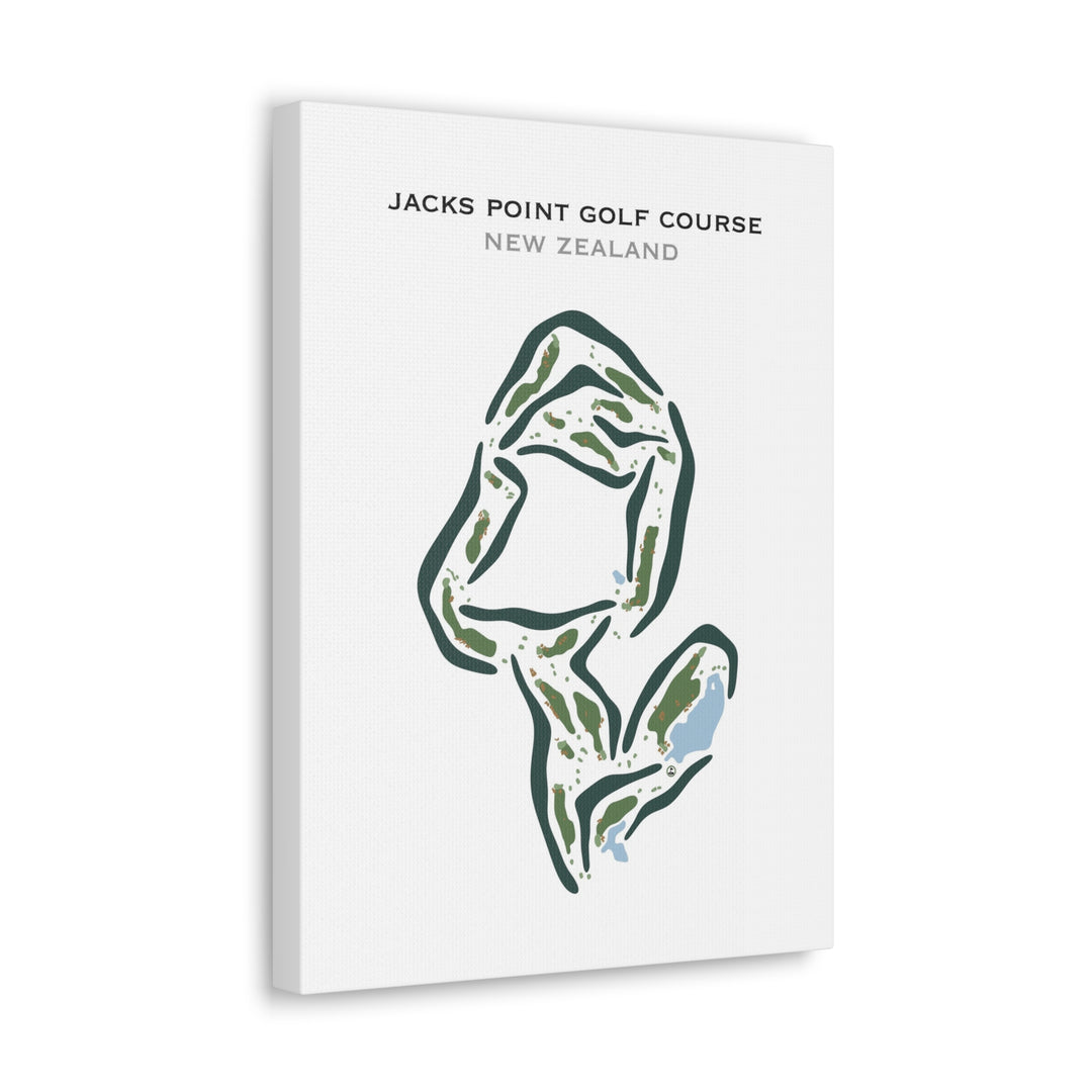 Jack's Point Golf Course, New Zealand - Printed Golf Courses