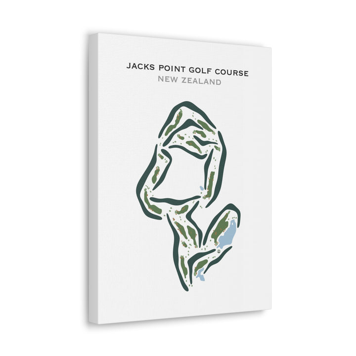 Jack's Point Golf Course, New Zealand - Printed Golf Courses