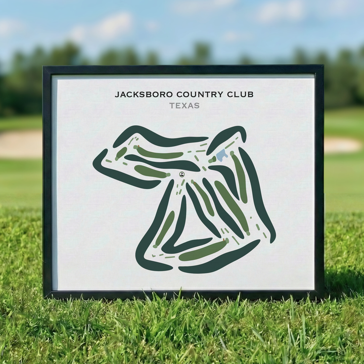 Jasper Country Club, Texas - Printed Golf Courses