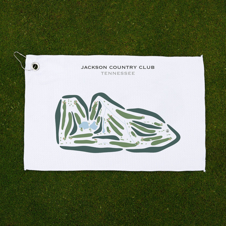 Jackson Country Club, Tennessee - Printed Golf Courses