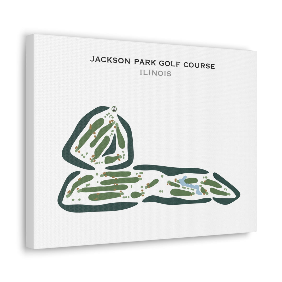 Jackson Park Golf Course, Illinois - Printed Golf Courses