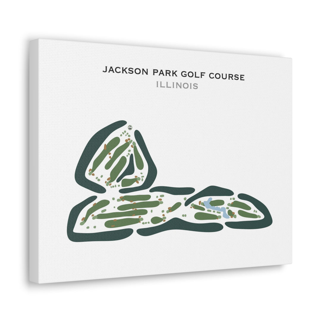 Jackson Park Golf Course, Illinois - Printed Golf Courses