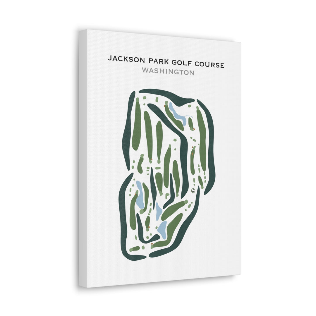 Jackson Park Golf Course, Washington - Printed Golf Courses