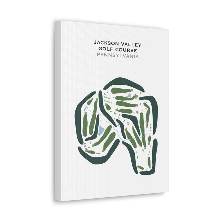 Jackson Valley Golf Course, Pennsylvania - Printed Golf Courses