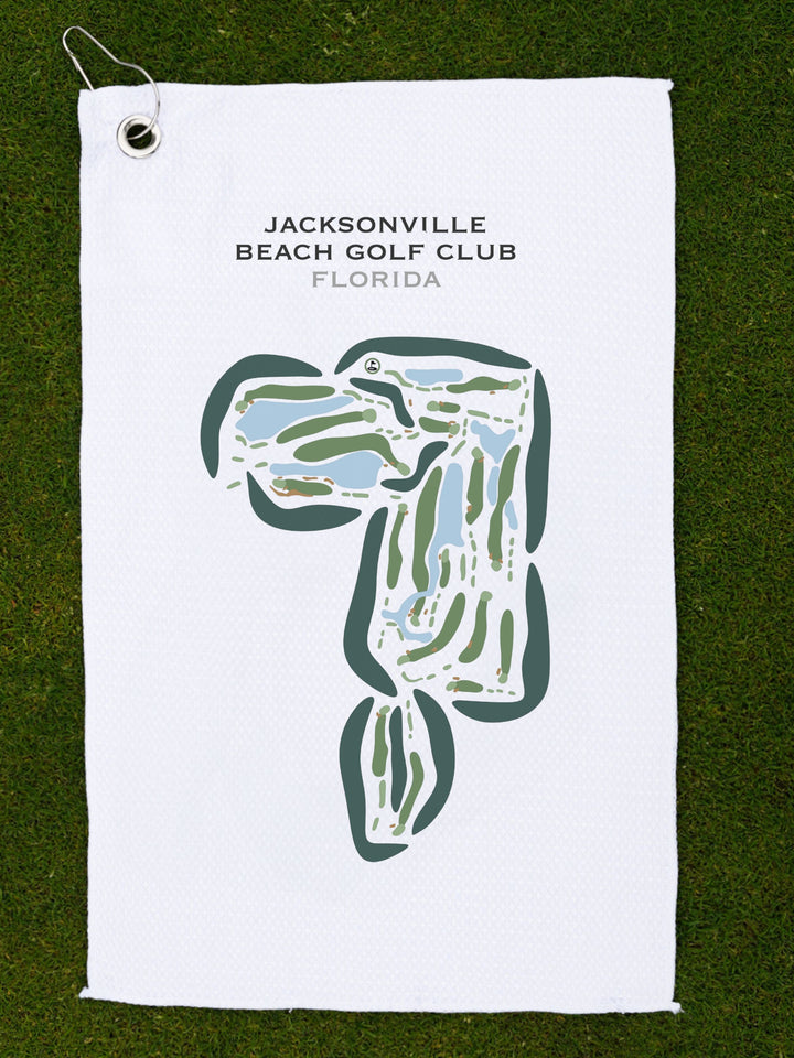 Jacksonville Beach Golf Club, Florida - Printed Golf Courses