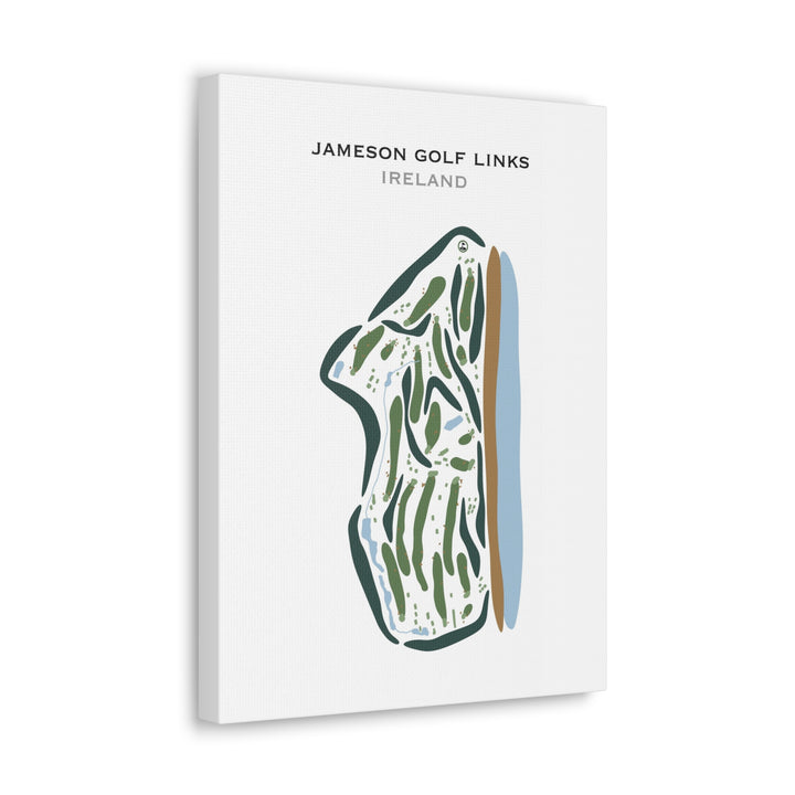 Jameson Golf Links, Ireland - Printed Golf Courses