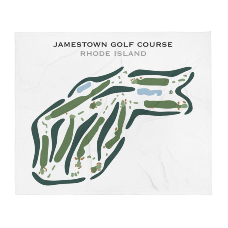 Jamestown Golf Course, Rhode Island - Printed Golf Course