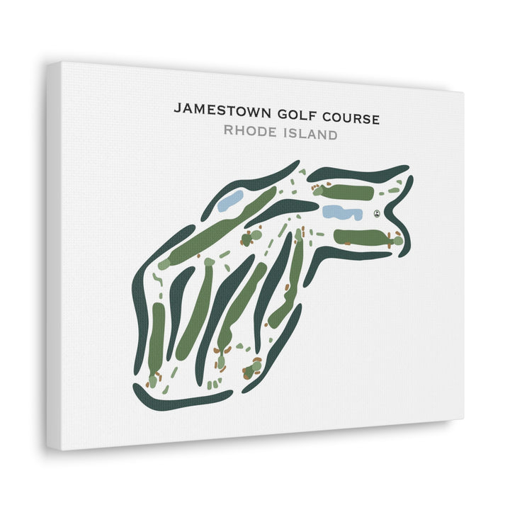 Jamestown Golf Course, Rhode Island - Printed Golf Course