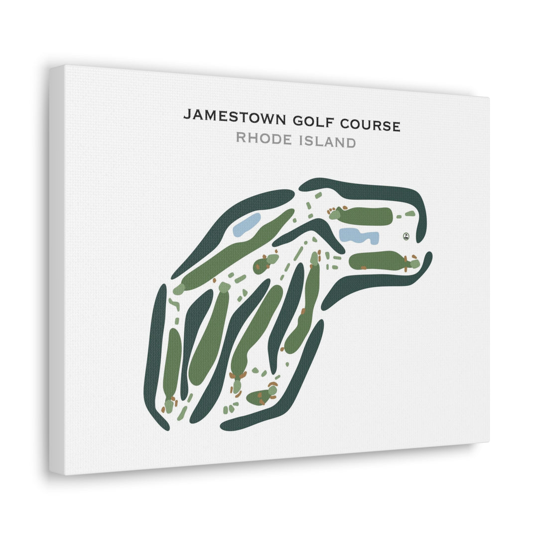 Jamestown Golf Course, Rhode Island - Printed Golf Courses