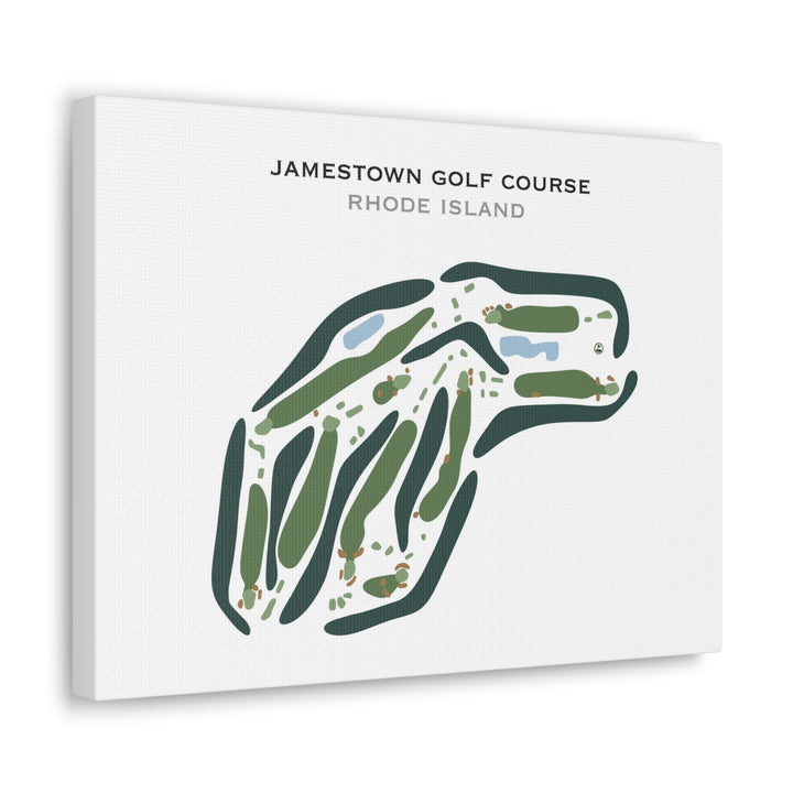 Jamestown Golf Course, Rhode Island - Printed Golf Courses