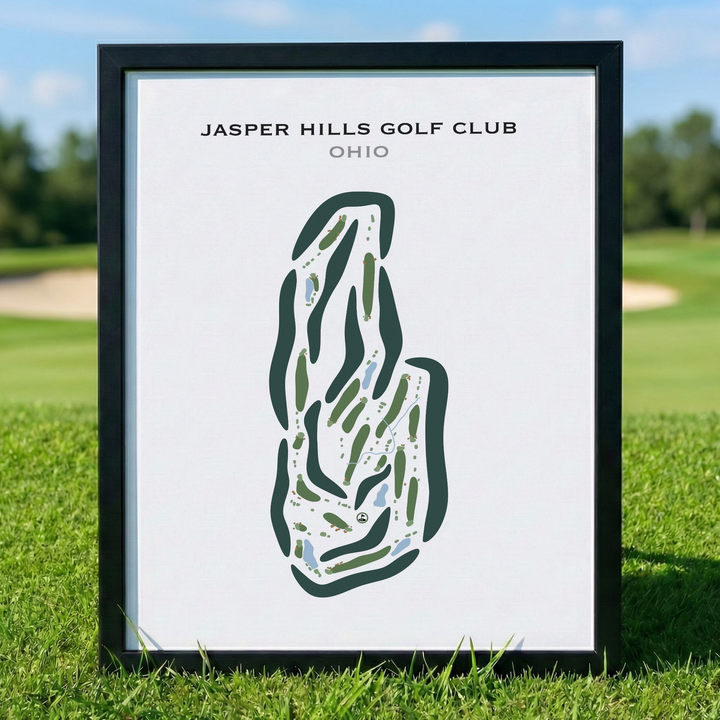 Jasper Hills Golf Club, Ohio - Printed Golf Courses