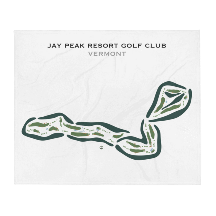 Jay Peak Resort Golf Club, Vermont - Printed Golf Courses