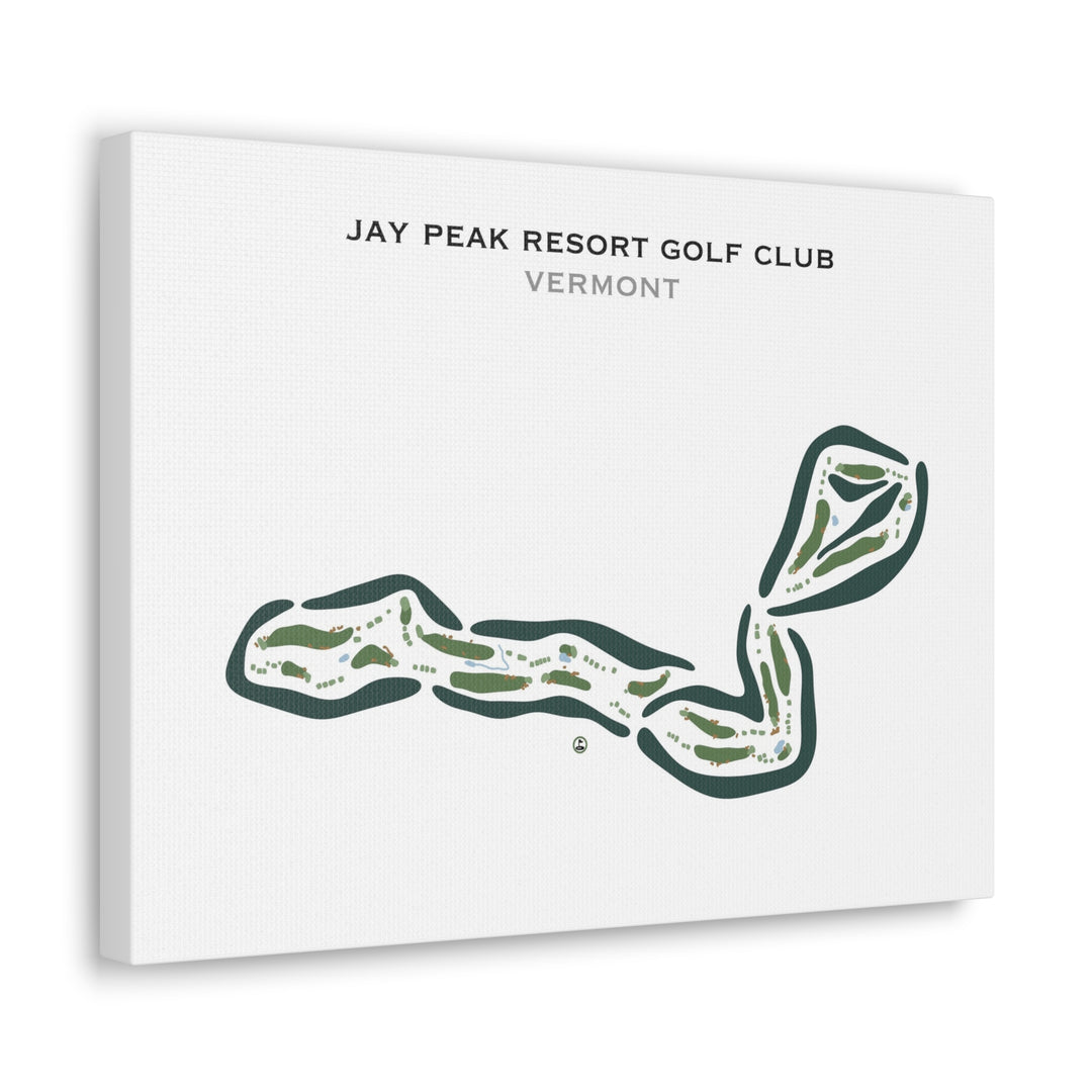 Jay Peak Resort Golf Club, Vermont - Printed Golf Courses