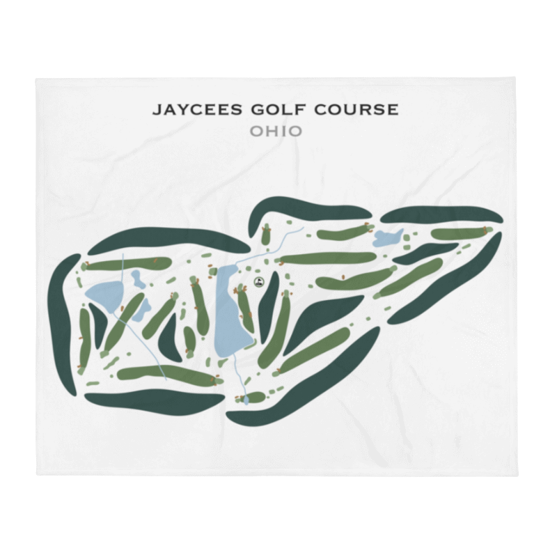 Jaycee Golf Course, Ohio - Printed Golf Courses